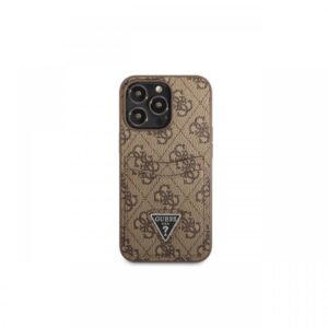 Protectie spate Guess 4G Saffiano Double Card pentru Apple iPhone 13 Pro (Negru) Protectie spate Guess 4G Saffiano Double Card pentru Apple iPhone 13 Pro (Negru)