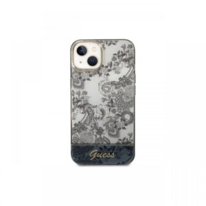 Protectie spate Guess Toile De Jouy Magsafe pentru Apple iPhone 14 Plus (Gri) Protectie spate Guess Toile De Jouy Magsafe pentru Apple iPhone 14 Plus (Gri)