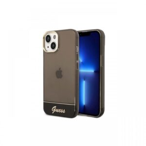 Protectie spate Guess Camera Outline Translucent pentru Apple iPhone 14 (Maro) Protectie spate Guess Camera Outline Translucent pentru Apple iPhone 14 (Maro)