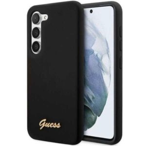 Guess Husa Liquid Silicone Metal Logo Samsung Galaxy S23 Negru Guess Husa Liquid Silicone Metal Logo Samsung Galaxy S23 Negru