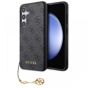 Husa pentru Samsung Galaxy S24 FE S721, Guess, 4G Classic, Maro Husa pentru Samsung Galaxy S24 FE S721, Guess, 4G Classic, Maro