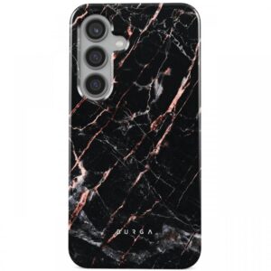 Husa Burga Dual Layer Rose Gold Marble compatibila cu Samsung Galaxy S24 Plus Husa Burga Dual Layer Rose Gold Marble compatibila cu Samsung Galaxy S24 Plus