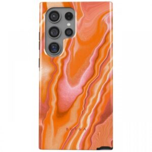 Husa Burga Dual Layer Retro Glow compatibila cu Samsung Galaxy S24 Ultra Husa Burga Dual Layer Retro Glow compatibila cu Samsung Galaxy S24 Ultra