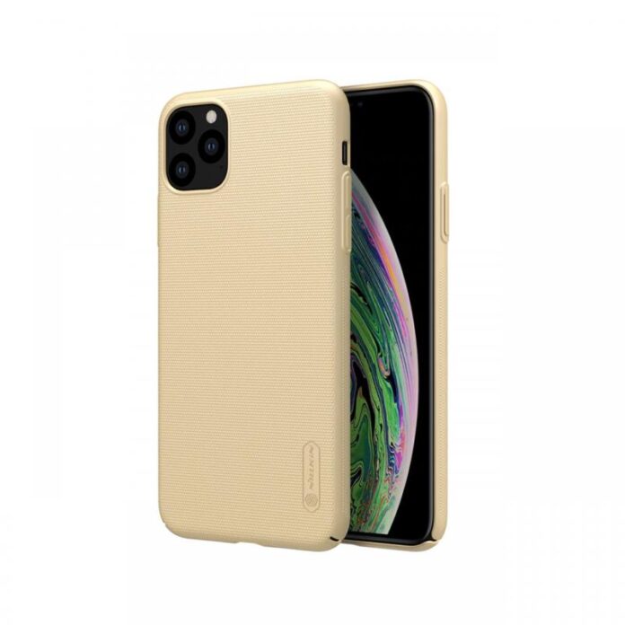 Protectie Spate Nillkin Super Frosted Shield NHSFSIXIPAR pentru Apple iPhone 11 Pro (Auriu) Protectie Spate Nillkin Super Frosted Shield NHSFSIXIPAR pentru Apple iPhone 11 Pro (Auriu)