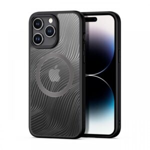 Carcasa DuxDucis AIMO MagSafe compatibila cu iPhone 15 Pro Max, Negru Carcasa DuxDucis AIMO MagSafe compatibila cu iPhone 15 Pro Max, Negru
