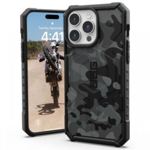 Husa de protectie UAG Pathfinder SE Series pentru iPhone 15 Pro, Camuflaj Husa de protectie UAG Pathfinder SE Series pentru iPhone 15 Pro, Camuflaj