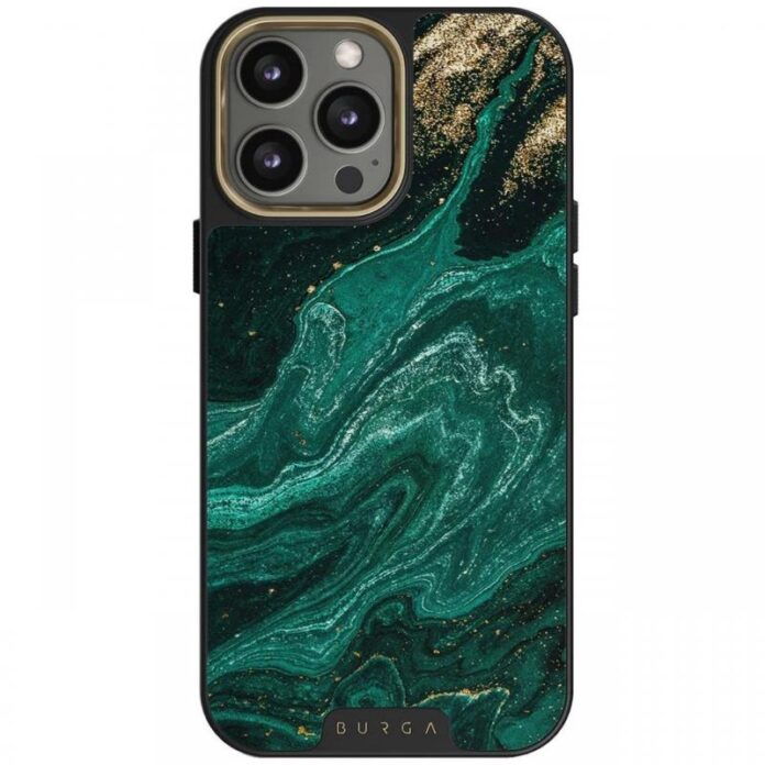 Husa Burga Elite Gold Emerald Pool compatibila cu iPhone 14 Pro Max Husa Burga Elite Gold Emerald Pool compatibila cu iPhone 14 Pro Max