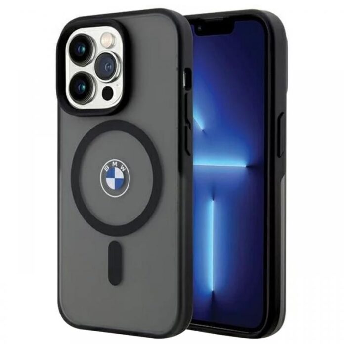Husa pentru Apple iPhone 15 Pro, BMW, Natural Textured & Stripe, Neagra Husa pentru Apple iPhone 15 Pro, BMW, Natural Textured & Stripe, Neagra