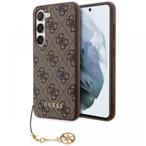 Husa Protectie Spate Guess GUHCSA35GF4GBR 4G Charms pentru Samsung Galaxy A35 5G (Maro) Husa Protectie Spate Guess GUHCSA35GF4GBR 4G Charms pentru Samsung Galaxy A35 5G (Maro)