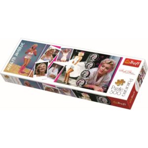 Puzzle Trefl Panorama colaj Marilyn Monroe, 500 piese Puzzle Trefl Panorama colaj Marilyn Monroe, 500 piese