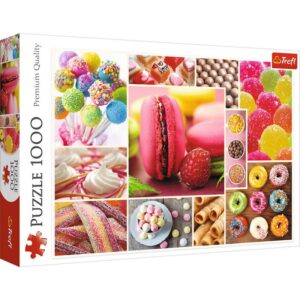 Puzzle Trefl Candyland, 1000 piese Puzzle Trefl Candyland, 1000 piese