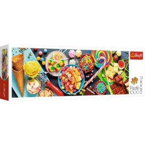 Puzzle Trefl Panorama O incantare dulce, 1000 piese Puzzle Trefl Panorama O incantare dulce, 1000 piese