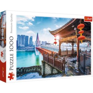 Puzzle Trefl Chongqping China, 1000 Piese Puzzle Trefl Chongqping China, 1000 Piese