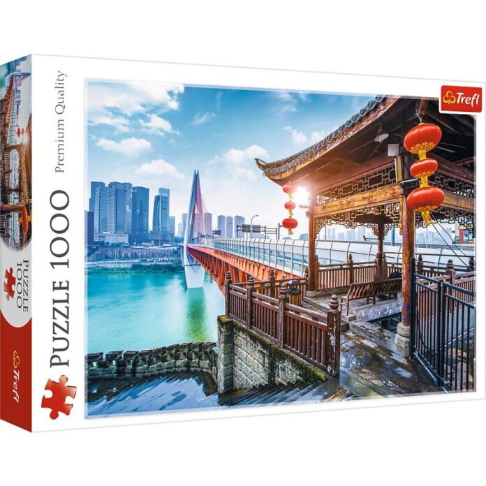 Puzzle Trefl Chongqping China, 1000 Piese Puzzle Trefl Chongqping China, 1000 Piese