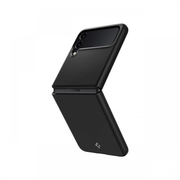 Husa Protectie Spate Spigen Airskin pentru Samsung Galaxy Z Flip 3 (Negru) Husa Protectie Spate Spigen Airskin pentru Samsung Galaxy Z Flip 3 (Negru)