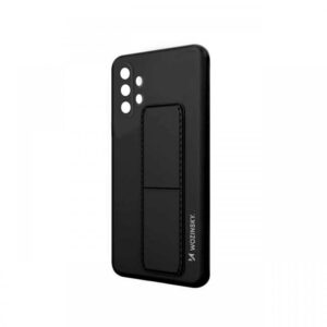 Protectie spate Wozinsky Silicon Kickstand pentru Samsung Galaxy A32 5G (Negru) Protectie spate Wozinsky Silicon Kickstand pentru Samsung Galaxy A32 5G (Negru)