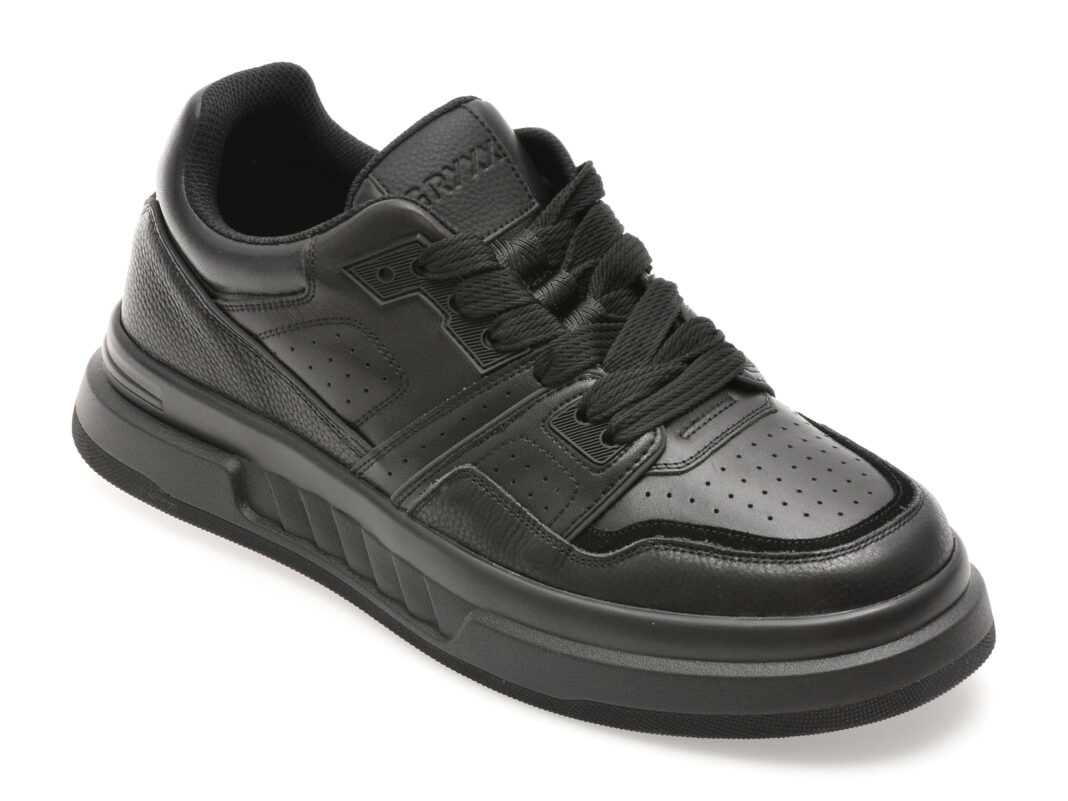 Pantofi sport GRYXX negri, 2987, din piele naturala Pantofi sport GRYXX negri, 2987, din piele naturala