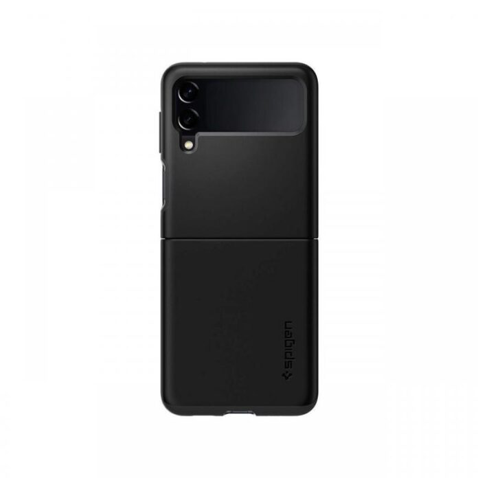 Husa Protectie Spate Spigen Thin Fit ACS03079 pentru Samsung Galaxy Z Flip 3 (Negru) Husa Protectie Spate Spigen Thin Fit ACS03079 pentru Samsung Galaxy Z Flip 3 (Negru)