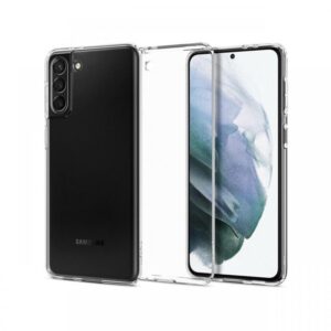 Husa pentru Samsung Galaxy S21 5G G991, Spigen, Liquid Air, Neagra Husa pentru Samsung Galaxy S21 5G G991, Spigen, Liquid Air, Neagra