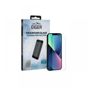 Folie Protectie Sticla Eiger EGSP00780 pentru Apple iPhone 13 Mini, 0.33mm, 9H (Transparent/Negru) Folie Protectie Sticla Eiger EGSP00780 pentru Apple iPhone 13 Mini, 0.33mm, 9H (Transparent/Negru)
