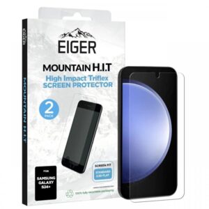 Folie Eiger Mountain Ultraflex 2.5D compatibila cu Samsung Galaxy S22 Plus, Clear Folie Eiger Mountain Ultraflex 2.5D compatibila cu Samsung Galaxy S22 Plus, Clear