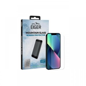 Folie Sticla Eiger Temperata pentru Apple iPhone 13 / 13 Pro, 9H, 2.5D, 0.33mm (Transparent) Folie Sticla Eiger Temperata pentru Apple iPhone 13 / 13 Pro, 9H, 2.5D, 0.33mm (Transparent)