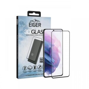 Folie Protectie Sticla Temperata Eiger 3D Case Friendly EGSP00698 pentru Samsung Galaxy S21 Plus (Transparent/Negru) Folie Protectie Sticla Temperata Eiger 3D Case Friendly EGSP00698 pentru Samsung Galaxy S21 Plus (Transparent/Negru)
