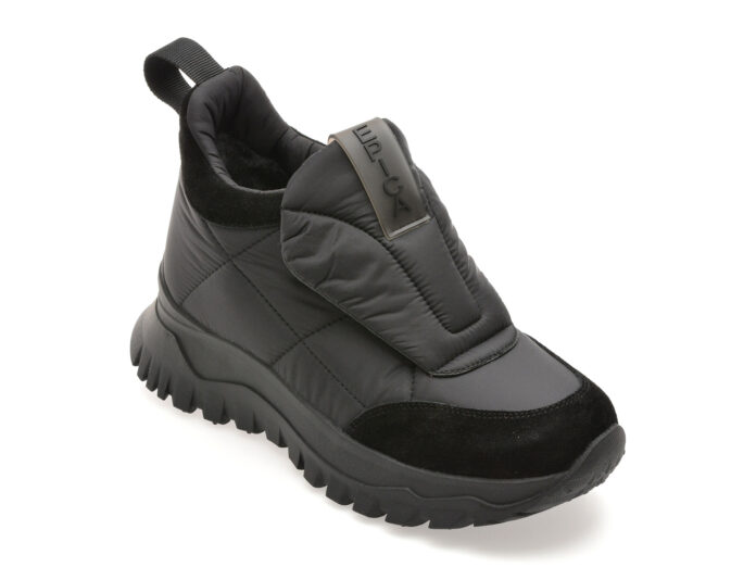 Ghete EPICA negre, 80812, din material textil Ghete EPICA negre, 80812, din material textil