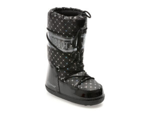 Cizme GRANDBOOT negre, GBLUXY 01, din material textil Cizme GRANDBOOT negre, GBLUXY 01, din material textil