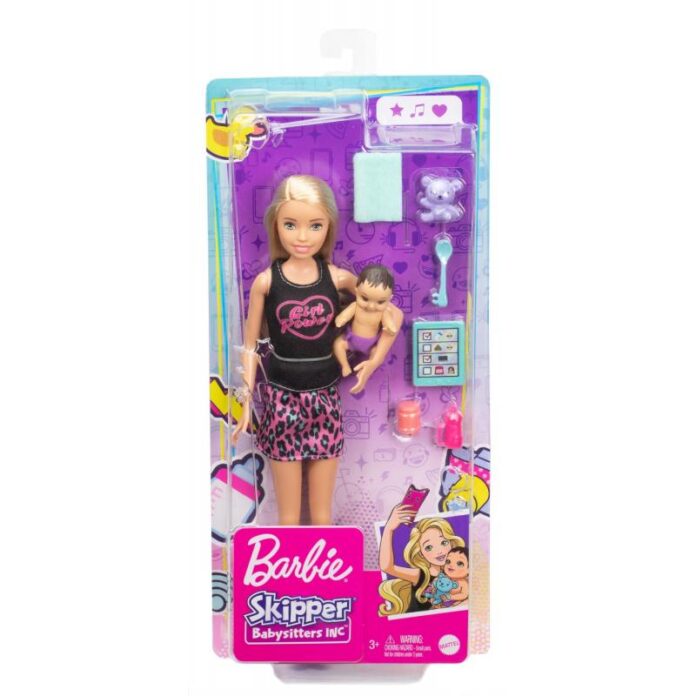 Papusa Barbie Skipper First Job Babysitter Blonda Papusa Barbie Skipper First Job Babysitter Blonda