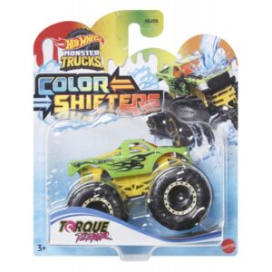 Masinuta Hot Wheels Monster Trucks - Color Shifters, Torque Terror, 1:64 Masinuta Hot Wheels Monster Trucks - Color Shifters, Torque Terror, 1:64