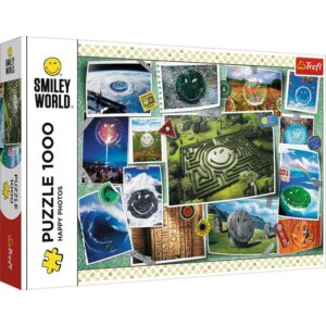 Puzzle Trefl Poze Fericite, 1000 piese Puzzle Trefl Poze Fericite, 1000 piese