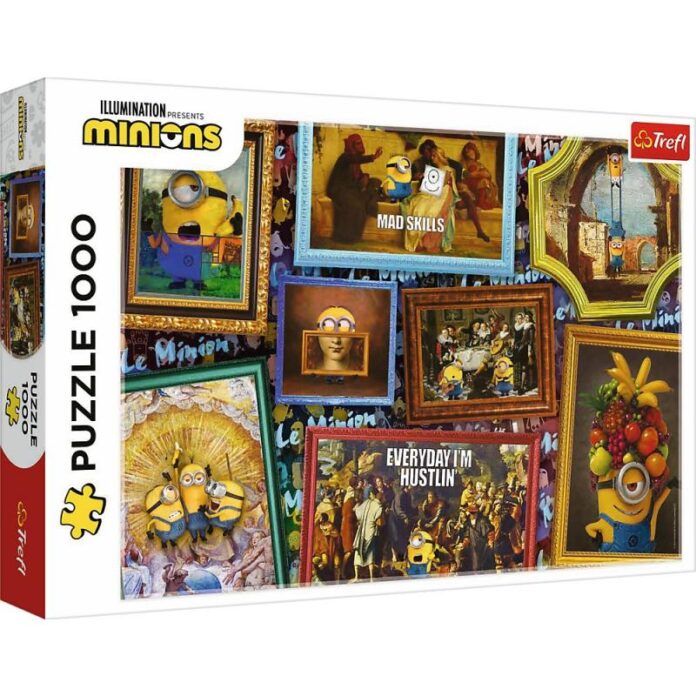 Puzzle Trefl - Minionii, 1000 piese Puzzle Trefl - Minionii, 1000 piese