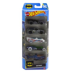 Set 5 masinute Hot Wheels - Batman Set 5 masinute Hot Wheels - Batman