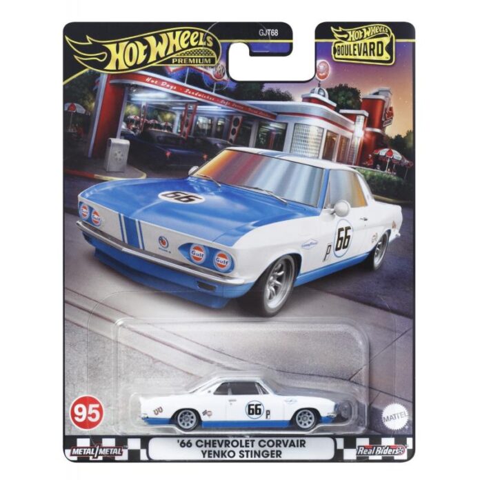 Masinuta metalica Hot Wheels Boulevard - Chevrolet Corvair Yenko Stinger 66, 1:64 Masinuta metalica Hot Wheels Boulevard - Chevrolet Corvair Yenko Stinger 66, 1:64