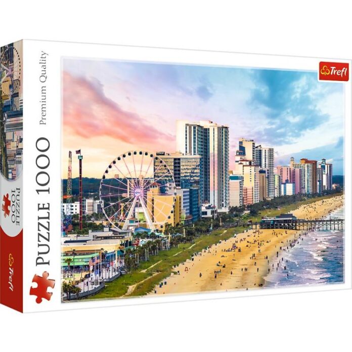 Puzzle Trefl - Plaja Myrtle, 1000 piese Puzzle Trefl - Plaja Myrtle, 1000 piese