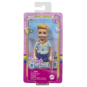 Papusa - Barbie Chelsea - Baiat blond cu ochi albastrii - Barbie - Mattel Papusa - Barbie Chelsea - Baiat blond cu ochi albastrii - Barbie - Mattel