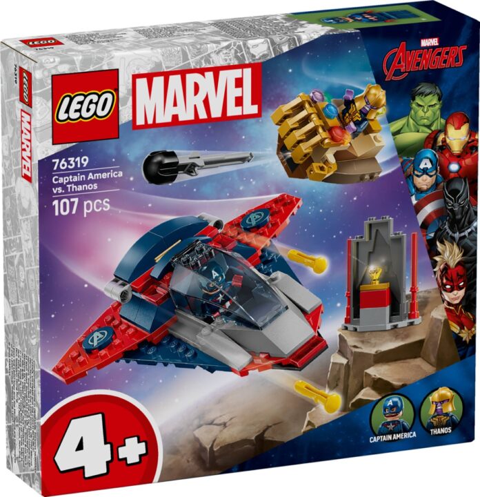 LEGO® Super Heroes - Capitanul America vs Thanos (76319) LEGO® Super Heroes - Capitanul America vs Thanos (76319)