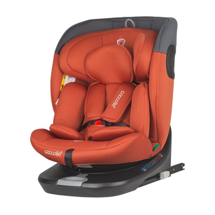 Scaun auto rotativ, Coccolle Atira, iSize 40-150 cm, Cinnamon Brown Scaun auto rotativ, Coccolle Atira, iSize 40-150 cm, Cinnamon Brown