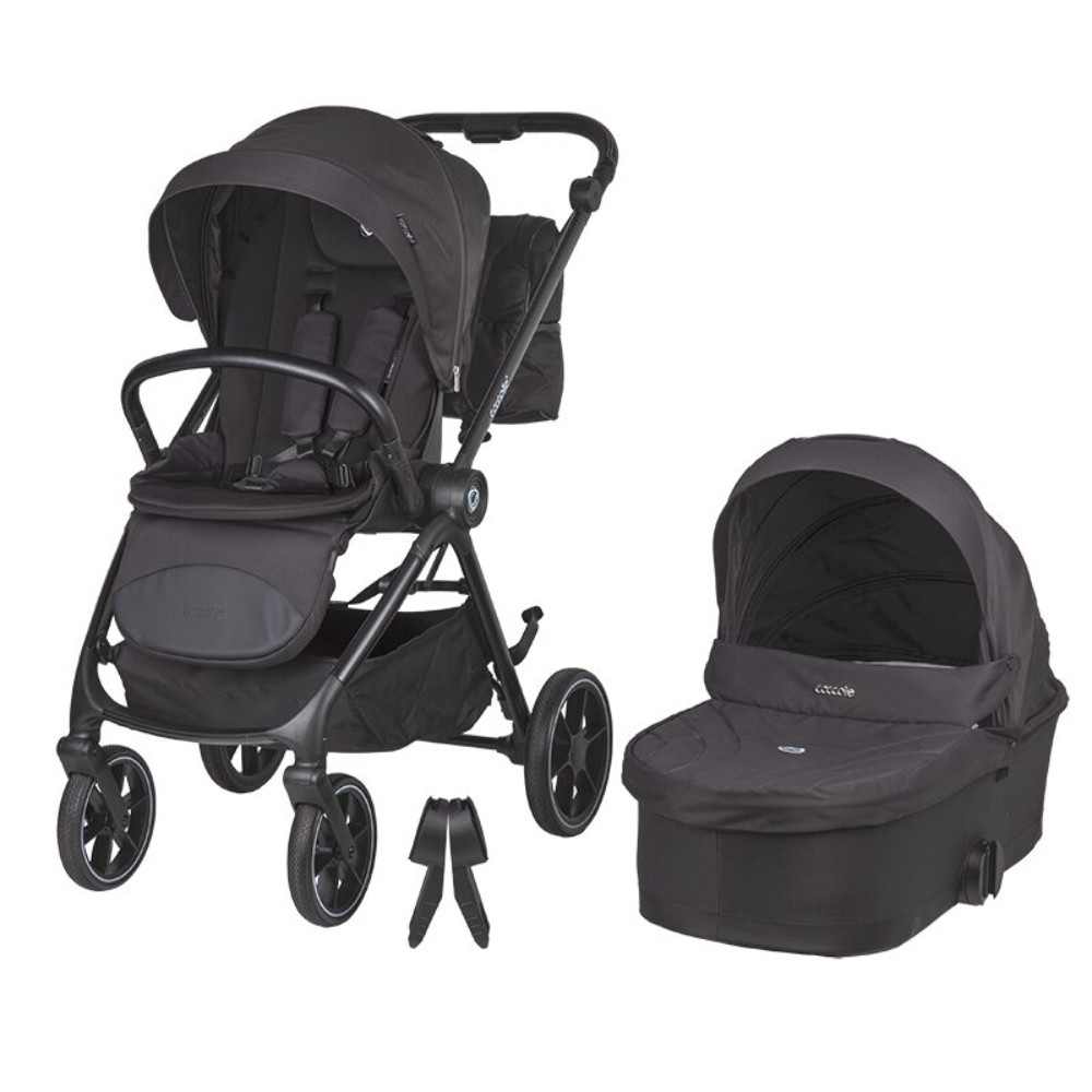 Carucior modular 2 in 1, Coccolle Serry, Jet Black Carucior modular 2 in 1, Coccolle Serry, Jet Black