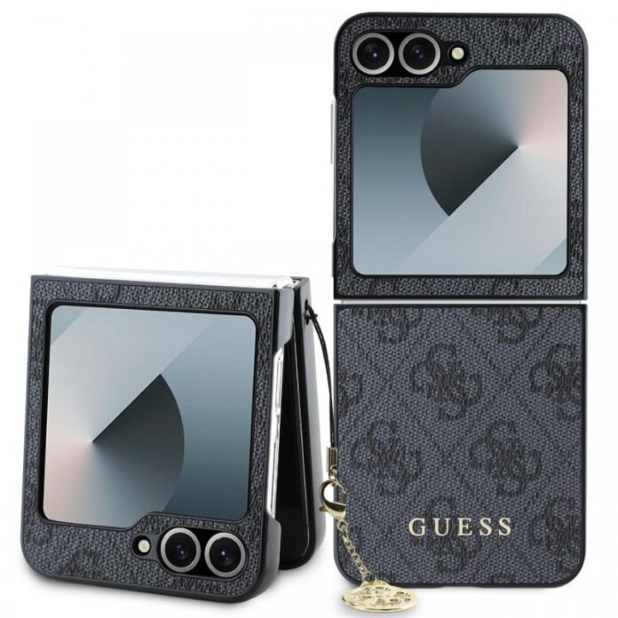 Husa Protectie Spate Guess GUHCZF6GF4GGR 4G Charms pentru Samsung Galaxy Z Flip6 (Gri) Husa Protectie Spate Guess GUHCZF6GF4GGR 4G Charms pentru Samsung Galaxy Z Flip6 (Gri)