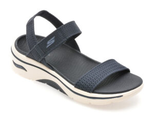 Sandale SKECHERS bleumarin, GO WALK ARCH FIT 2.0, din material textil Sandale SKECHERS bleumarin, GO WALK ARCH FIT 2.0, din material textil