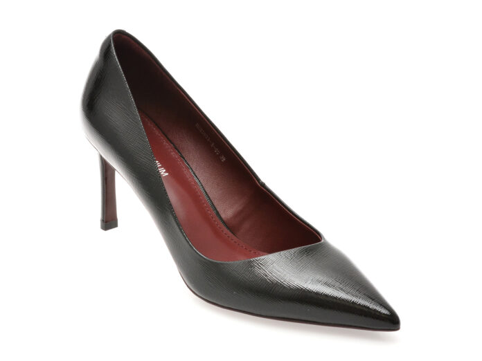 Pantofi eleganti EPICA PREMIUM negri, 23933, din piele naturala lacuita Pantofi eleganti EPICA PREMIUM negri, 23933, din piele naturala lacuita
