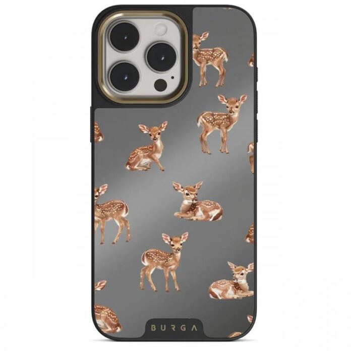 Husa Burga Elite Mirror Magsafe Gold Bambi iPhone 15 Pro Husa Burga Elite Mirror Magsafe Gold Bambi iPhone 15 Pro