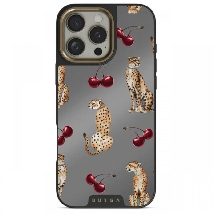 Husa Burga Elite Mirror Magsafe Gold Cougar iPhone 16 Pro Husa Burga Elite Mirror Magsafe Gold Cougar iPhone 16 Pro