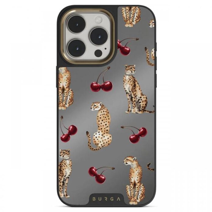 Husa Burga Elite Mirror Magsafe Gold Cougar iPhone 15 Pro Max Husa Burga Elite Mirror Magsafe Gold Cougar iPhone 15 Pro Max