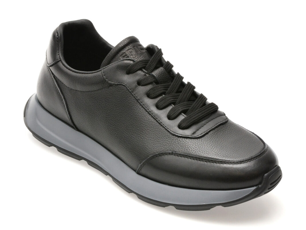 Pantofi sport EPICA negri, LN45, din piele naturala Pantofi sport EPICA negri, LN45, din piele naturala