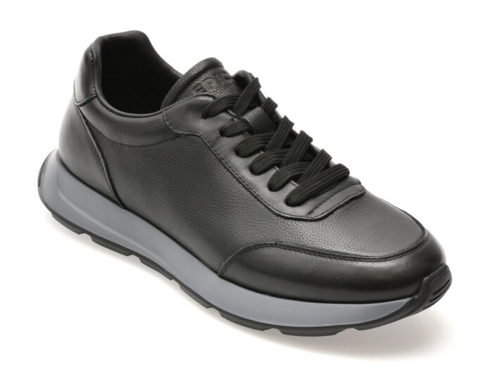 Pantofi sport EPICA negri, LN45, din piele naturala Pantofi sport EPICA negri, LN45, din piele naturala