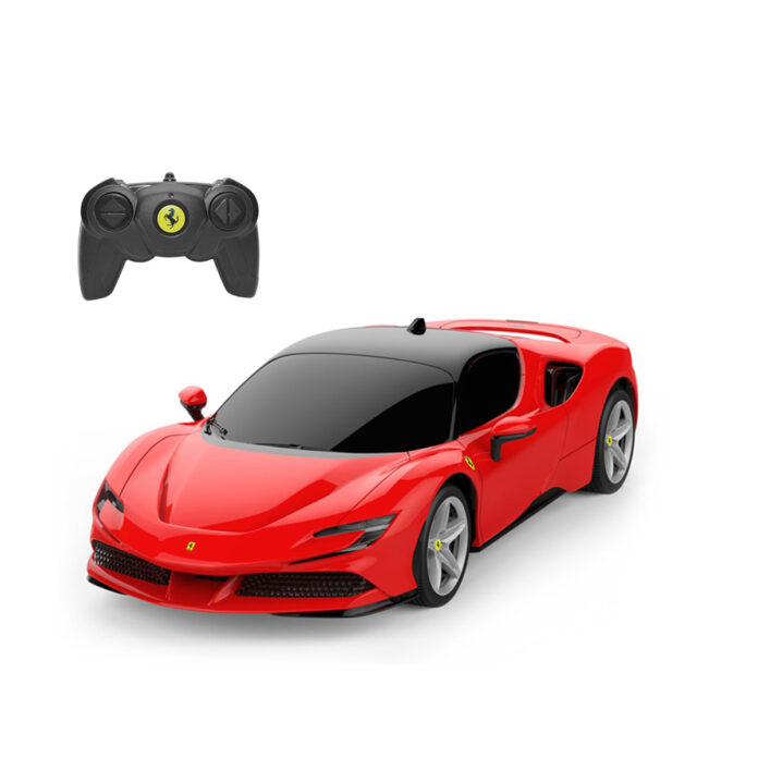 Masinuta Rastar RC - Ferrari Sf90 Stradale, 1:24 Masinuta Rastar RC - Ferrari Sf90 Stradale, 1:24