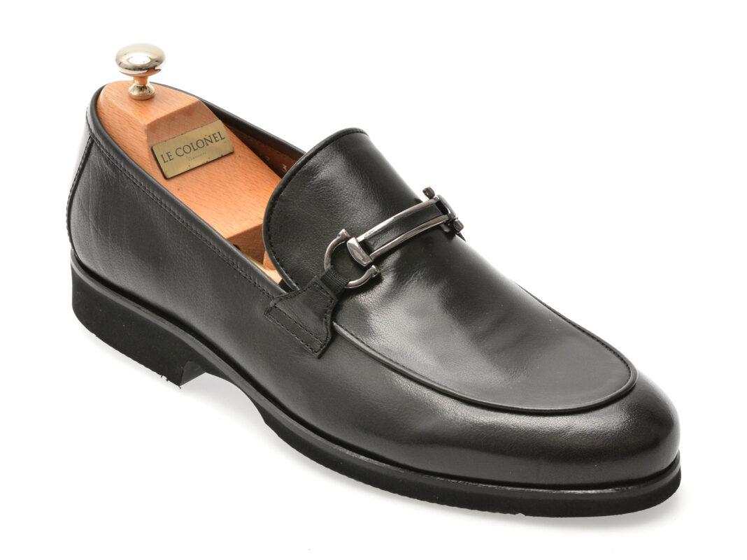Mocasini eleganti LE COLONEL negri, 62214, din piele naturala Mocasini eleganti LE COLONEL negri, 62214, din piele naturala